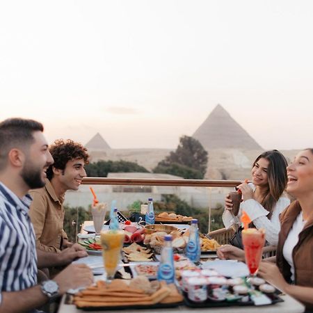 Tree Lounge Pyramids View Inn , Sphinx Giza Kafret el-Gabal 外观 照片