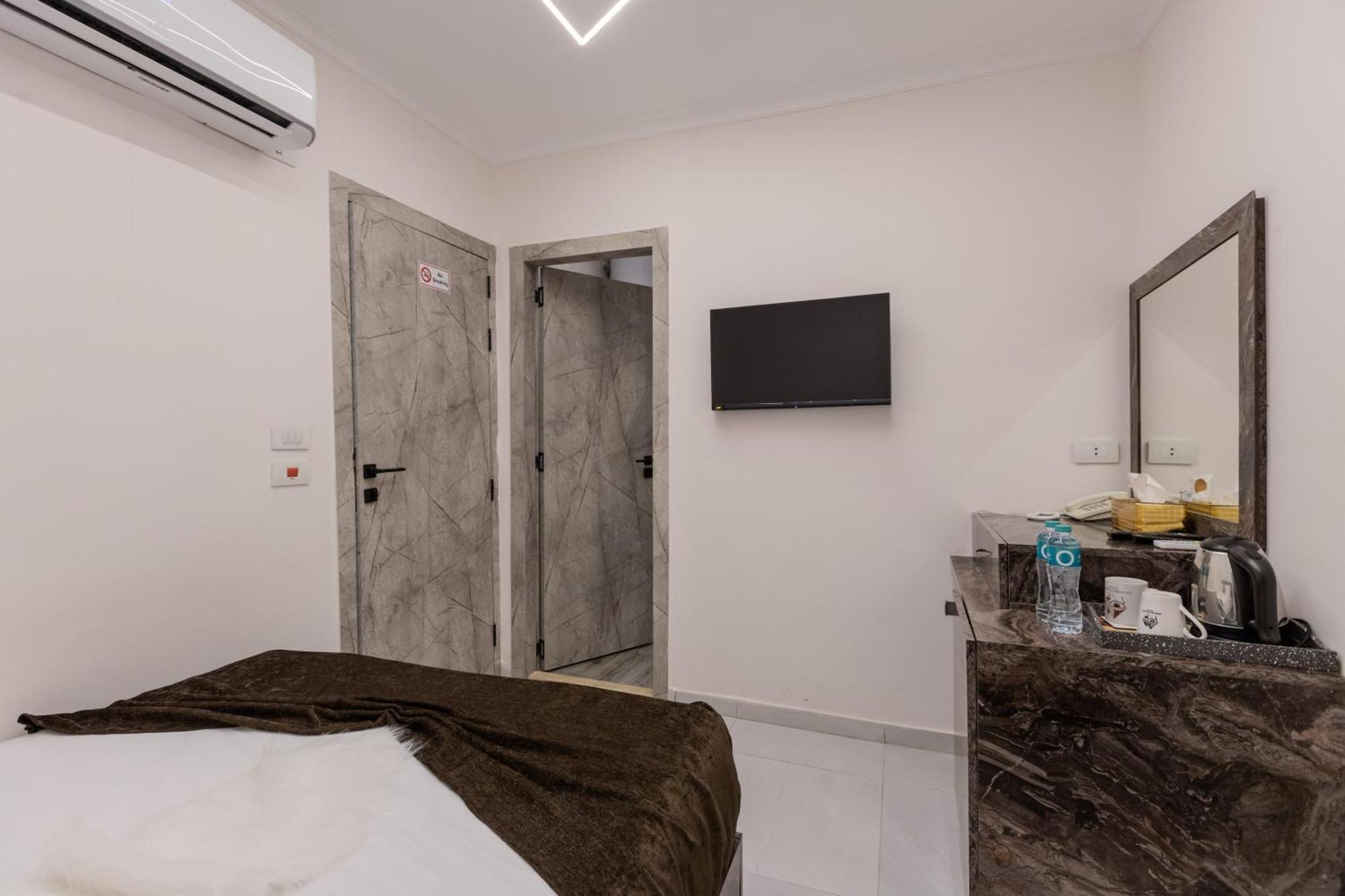 Tree Lounge Pyramids View Inn , Sphinx Giza Kafret el-Gabal 外观 照片